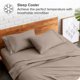thumbnail image 3 of Juego de Fundas de Almohada Bare Home Colección Premium 1800 Doble Cepillado Ultra Suave Gris Topo 2 Unidades, 3 of 7