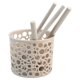 thumbnail image 3 of Juego de Cubiertos Beige 17 Piezas con Soporte, Acero Inoxidable, Mango Ergonómico Tipo Madera, Práctico, Moderno y Funcional, 3 of 4