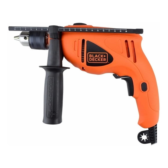 Taladro Rotomartillo 1/2 Vel Variab 550 W Hd500 Black Decker naranja 1