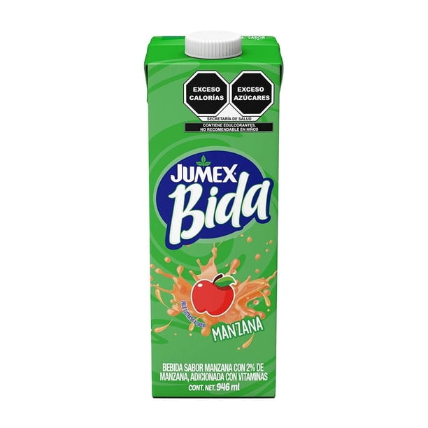 Bebida Jumex Bida sabor manzana 946 ml