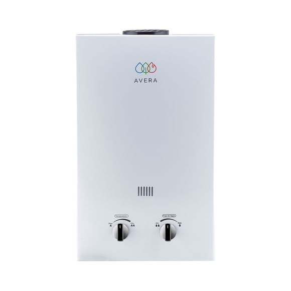 Boiler de Paso 1 Regadera 6Lts AVERA C6LNAT Calentador de Paso Uso Exclusivo Gas Natural