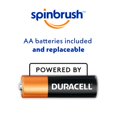 thumbnail image 4 of Spinbrush Pro+ Deep Clean Value Pack, cepillo de dientes con batería para adultos, 2 cepillos y 4 cabezales de repuesto, 4 of 4