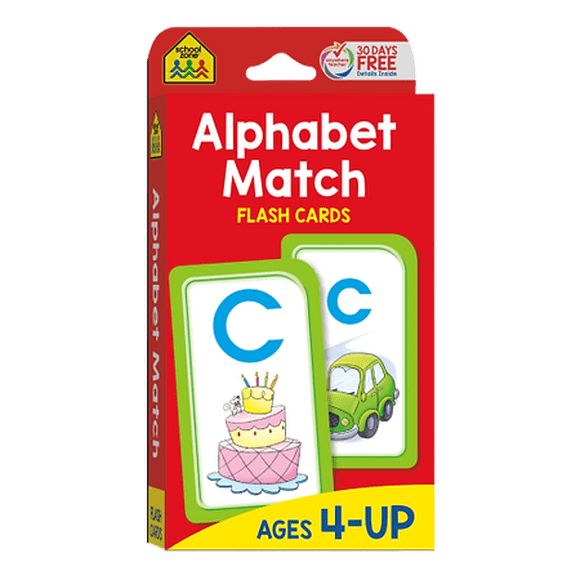 Alphabet Match Flash Cards