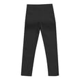 thumbnail image 2 of Leggings de color liso para niñas pequeñas, pantalones ajustados casuales de algodón suave con estampado, 3-4 años, 110, 3/T, 2 of 4