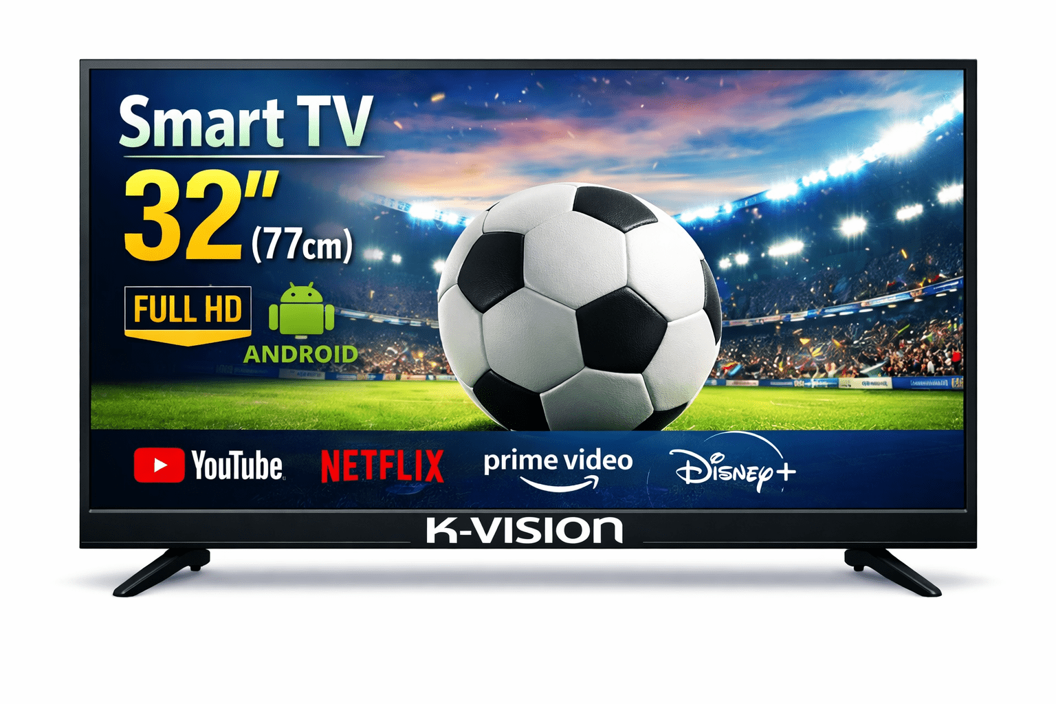 Televisión K-vision Smart TV /LED HD 3216