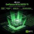 thumbnail image 4 of Laptop IA PC Gamer ASUS ROG Strix G16 Nvidia GeForce RTX 5070 Ti 12GB AMD Ryzen 9 8940HX 16GB DDR5 1TB SSD Pantalla 16" IPS WUXGA 165Hz Windows 11 Teclado Ingles, 4 of 6