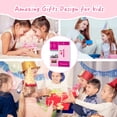thumbnail image 4 of Minicocina rosa para niños pequeños | Juguete de cocina realista con accesorios | Juego educativo de interior para niños y niñas, 4 of 6