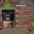 thumbnail image 3 of Earth Co Café + Proteína & Cacao Latte | 10g Proteína | Sin Azúcar | Café Soluble Fitness | 16 Porciones, 3 of 6