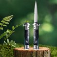 thumbnail image 4 of High Hardness Mini Folding Knife with Wooden Handle - Portable Outdoor Survival Tool for Camping Hiking and Self-Defense, 4 of 5