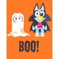 thumbnail image 4 of Camiseta Bluey Bingo Halloween para niños pequeños y niñas, naranja 5T, 4 of 6