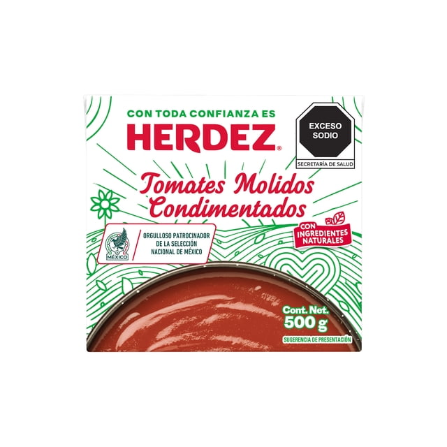 Tomates molidos Herdez condimentados 500 g