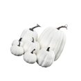 thumbnail image 1 of Advancent 7x Artificial Pumpkins Bulk Faux Harvest For Wedding Fall Centerpiece Kits de decoración para fiestas Blanco, 1 of 6