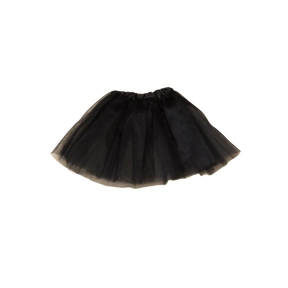 Qarigey tutú Traje de baile Vestidos de niña Ropa para ocasiones especiales con buen rendimiento Decoración de fiesta para niños Lago azul Prendas para la parte inferior del cuerpo Negro