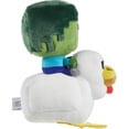 thumbnail image 3 of Peluche Mattel Minecraft Zombie Jockey de Pollo 20 cm, 3 of 6