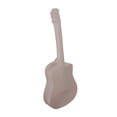 thumbnail image 3 of Funda protectora para guitarra, resistente y multiusos, para instrumentos musicales, bajo y clásico. gris, 3 of 9