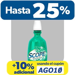 cuidado bucal scope colgate oral b