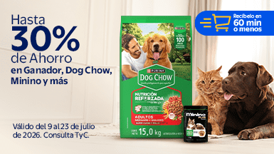 Flash Mascotas Hasta 30% en productos seleccionados