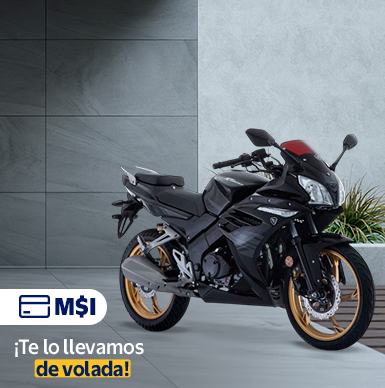 Hasta 35% de ahorro en motos + MSI