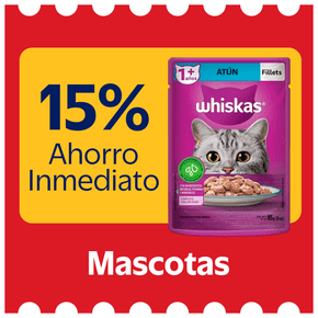 15% ahorro inmediato en mascotas