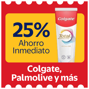 25% ahorro inmedaito colgate