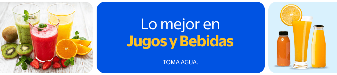 jugos y bebidas