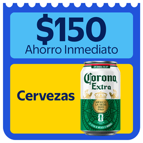 AHORRO INMEDIATO $150 CERVEZAS