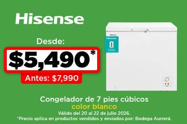 Hisense Congelador