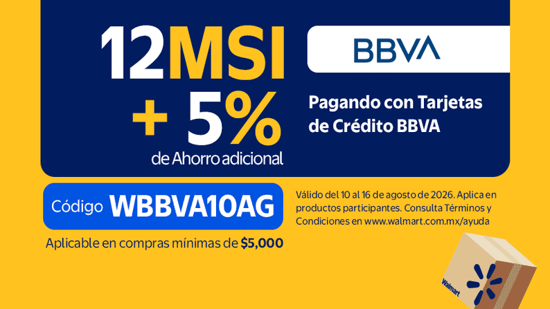 12MSI+5% BBVA