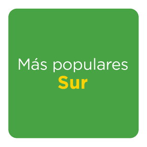 Más populares Sur
