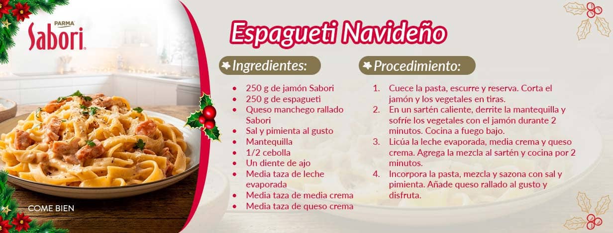 Espagueti Navideño