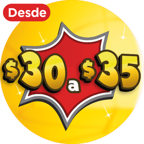 Hasta $35