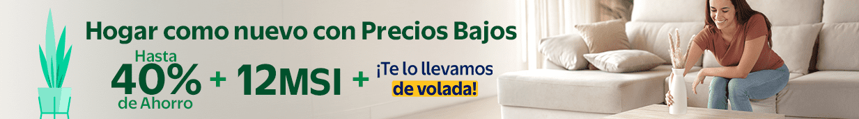 40% de ahorro y 12 MSI