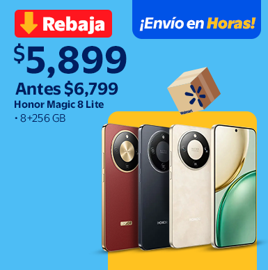 Smartphone Honor Magic 8 Lite 8+256 GB Rojo/Negro/Blanco
