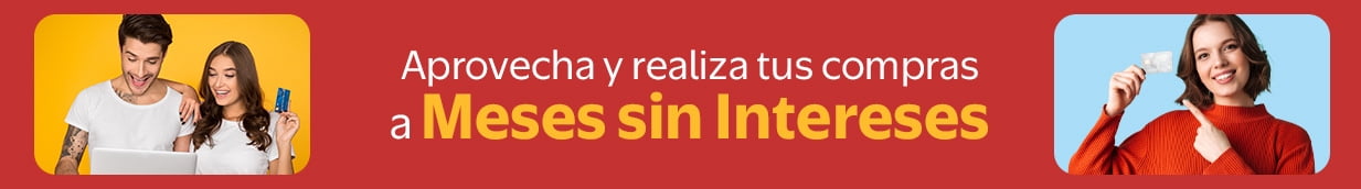 Aprovecha y realiza tus compras a Meses sin Intereses