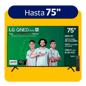 75 pulgadas