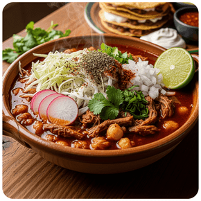 Pozole rojo