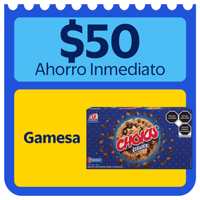 AHORRO INMEDIATO $50 GAMESA