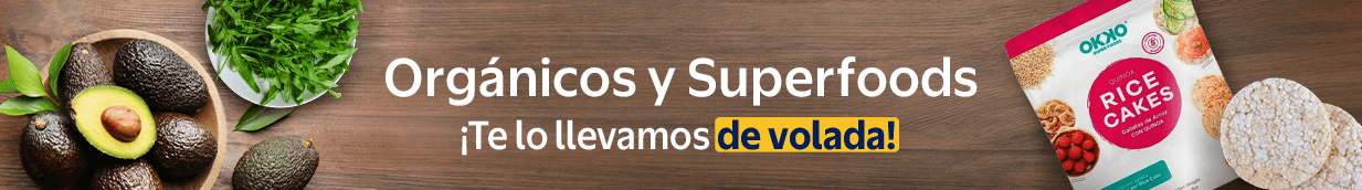 Orgánicos y Superfoods ¡Te lo llevamos de volada!