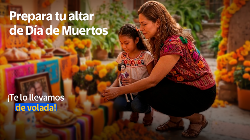 Prepara tu altar de Día de Muertos