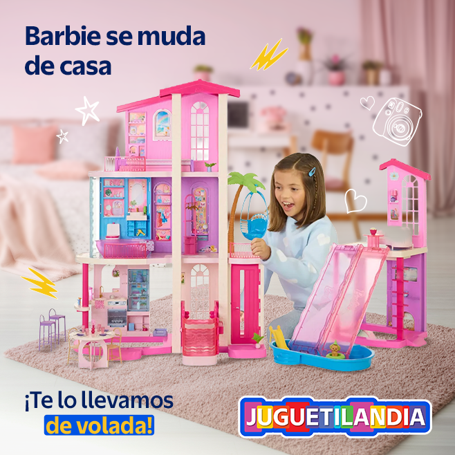 Barbie se muda de casa. Te lo llevamos de volada.