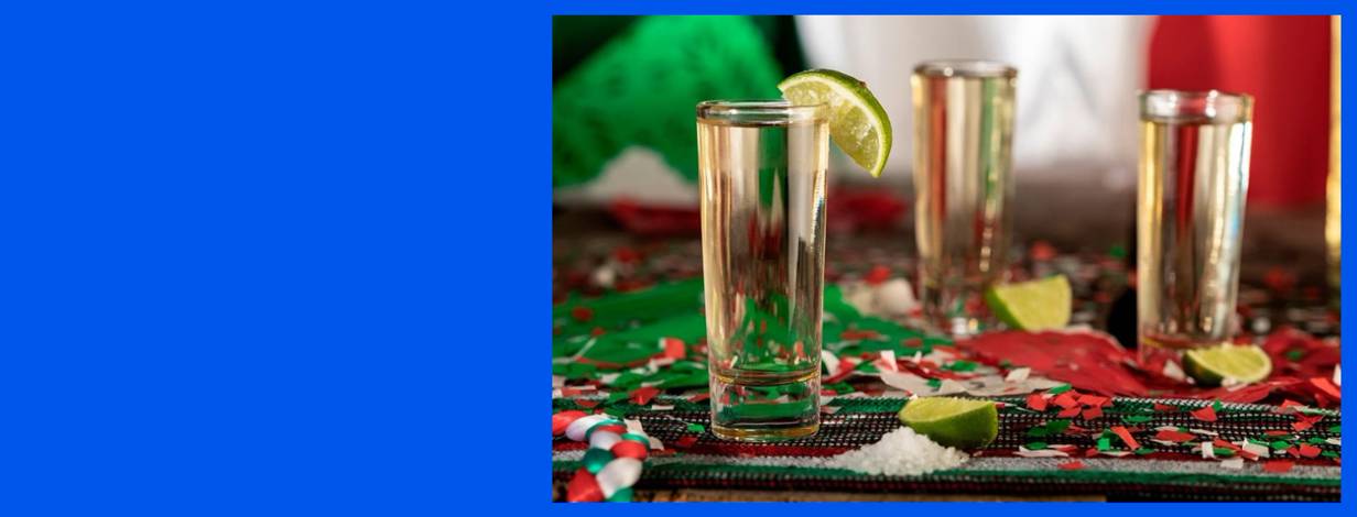 Degusta estas bebidas muy mexicanas.