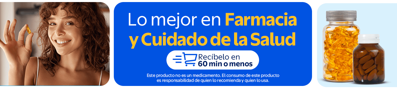 lO MEJOR EN FARMACIA Y CUIDADO DE LA SALUD + RECIBELO EN 60 MIN O MENOS