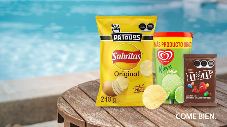 Tus snacks favoritos para cualquier plan de verano, a un clic.