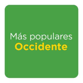 Más populares Occidente