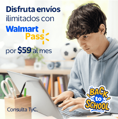Disfruta envío Ilimitados con Walmart Pass por $59/mes