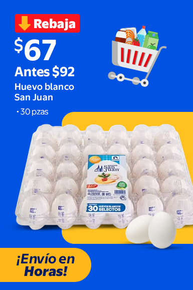 Huevo blanco san juan $67