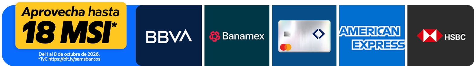 promociones bancarias sams