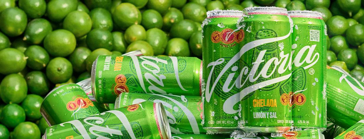 Cerveza Victoria limón y sal