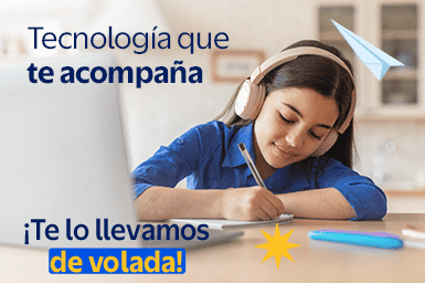 Tecnología que te acompaña  De volada