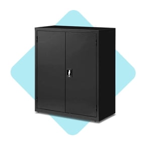 organización racks y estantes